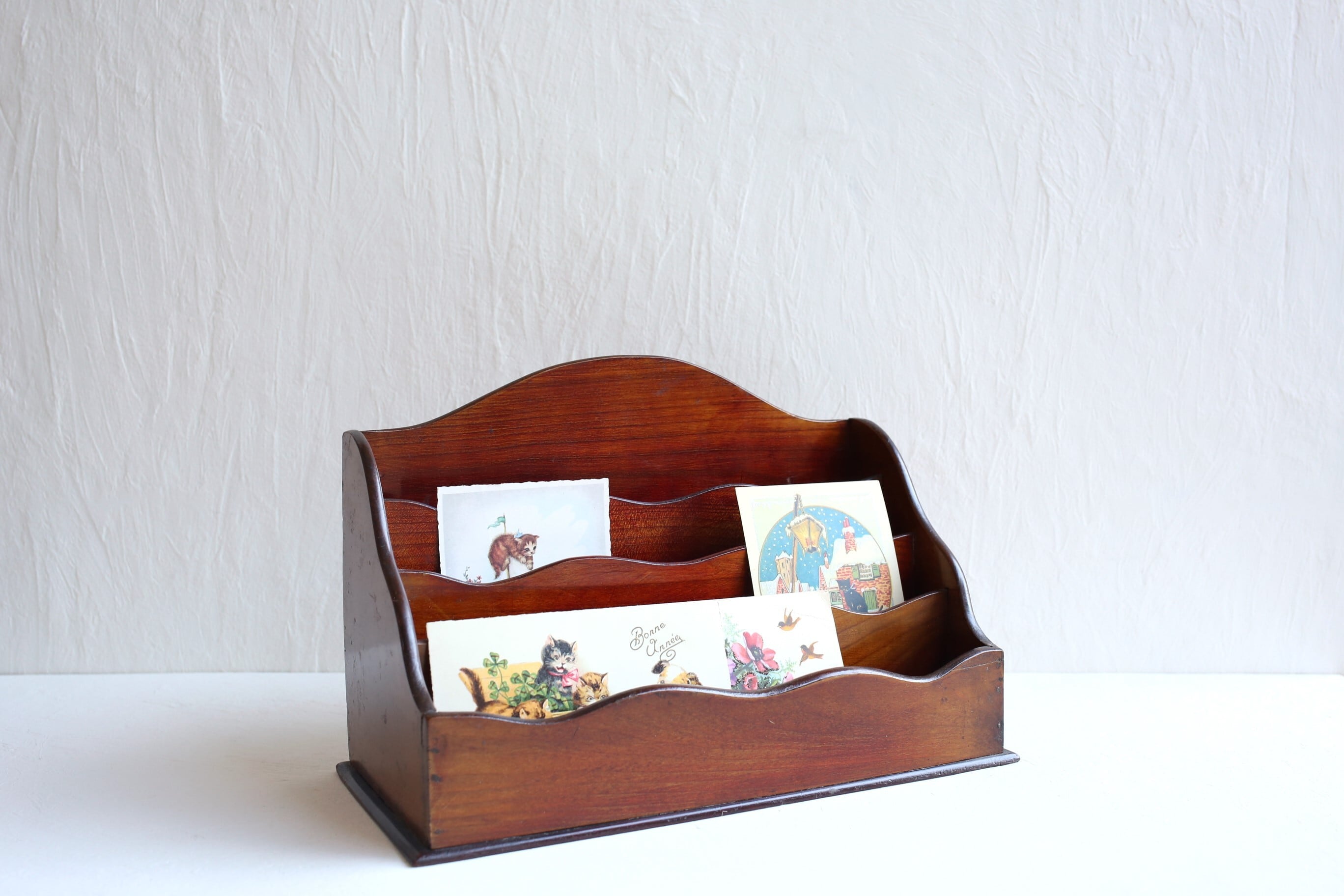 フランス ヴィンテージ レターラック アンティークゴールド