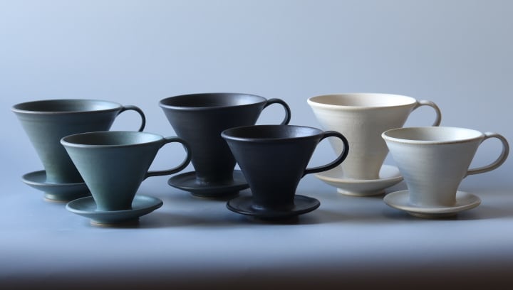 ドリッパー 小 ブルーグレー | マルヨウ