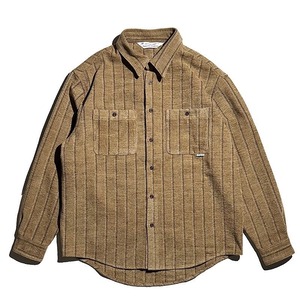 Sugar&Co./シュガーアンドコー　moleskin stripe drop shirt　SGR-SH14