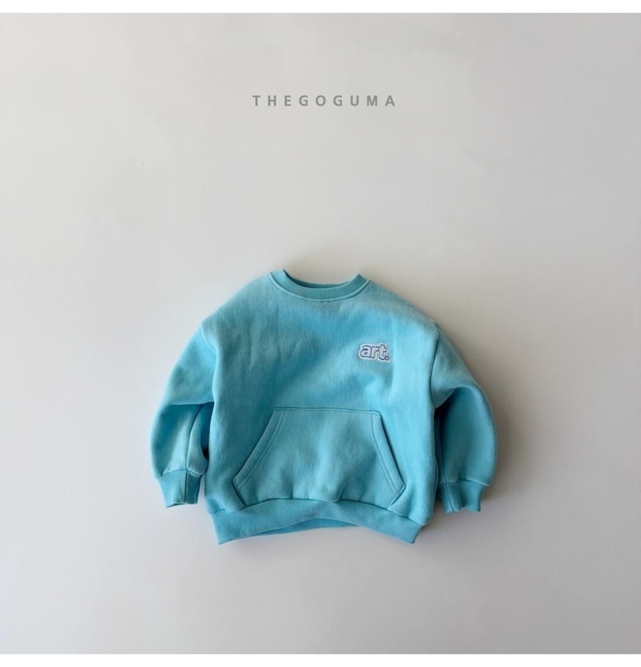 ザゴグマ / THE GOGUMA / アートポケットトレーナー / 韓国子供服 / キッズ / 26winter〖取寄〗*XS~XL*