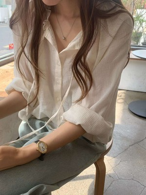(予約) ounce / Rane blouse / 2color
