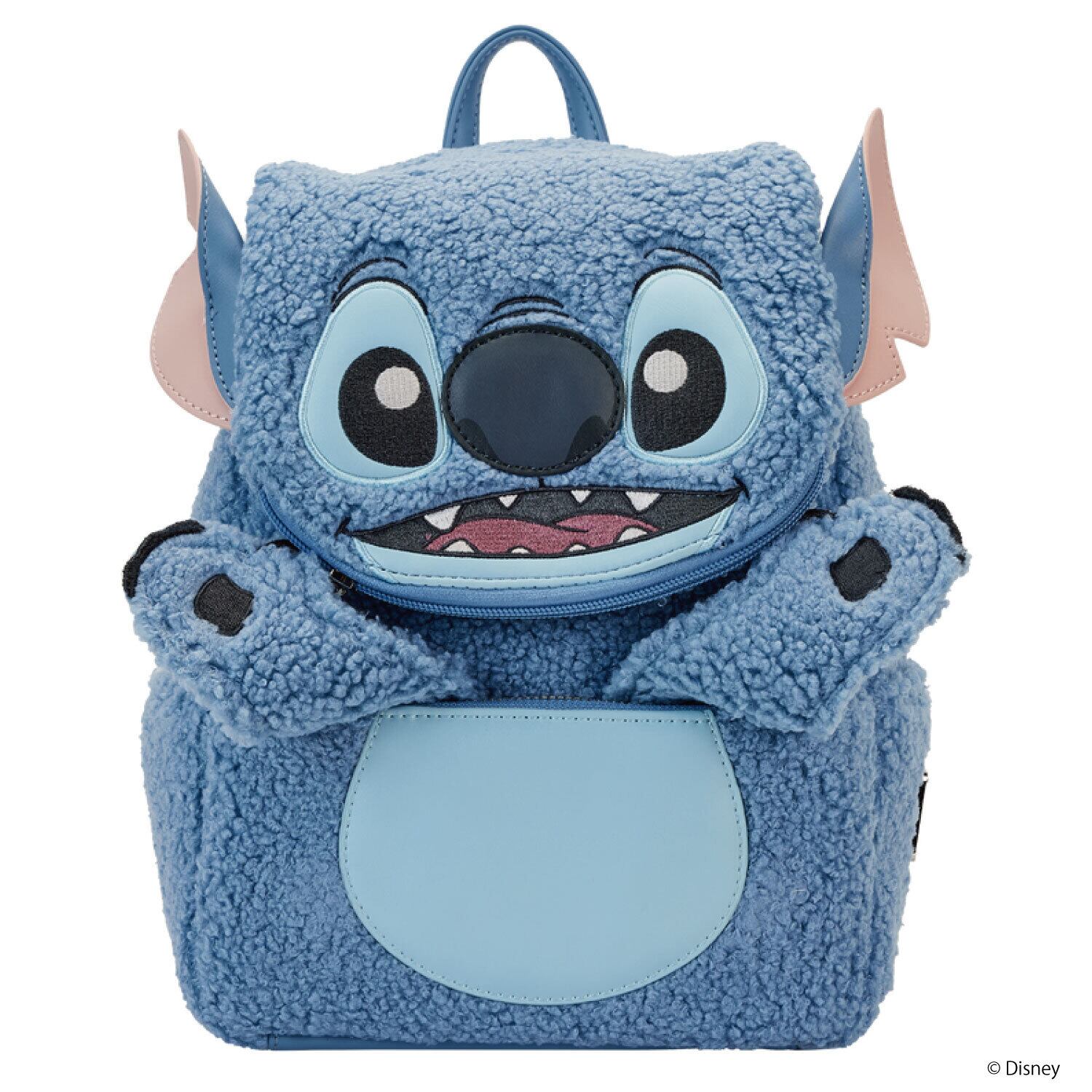LF DISNEY STITCH PLUSH POCKET MINI BACKPACK_WDBK3401