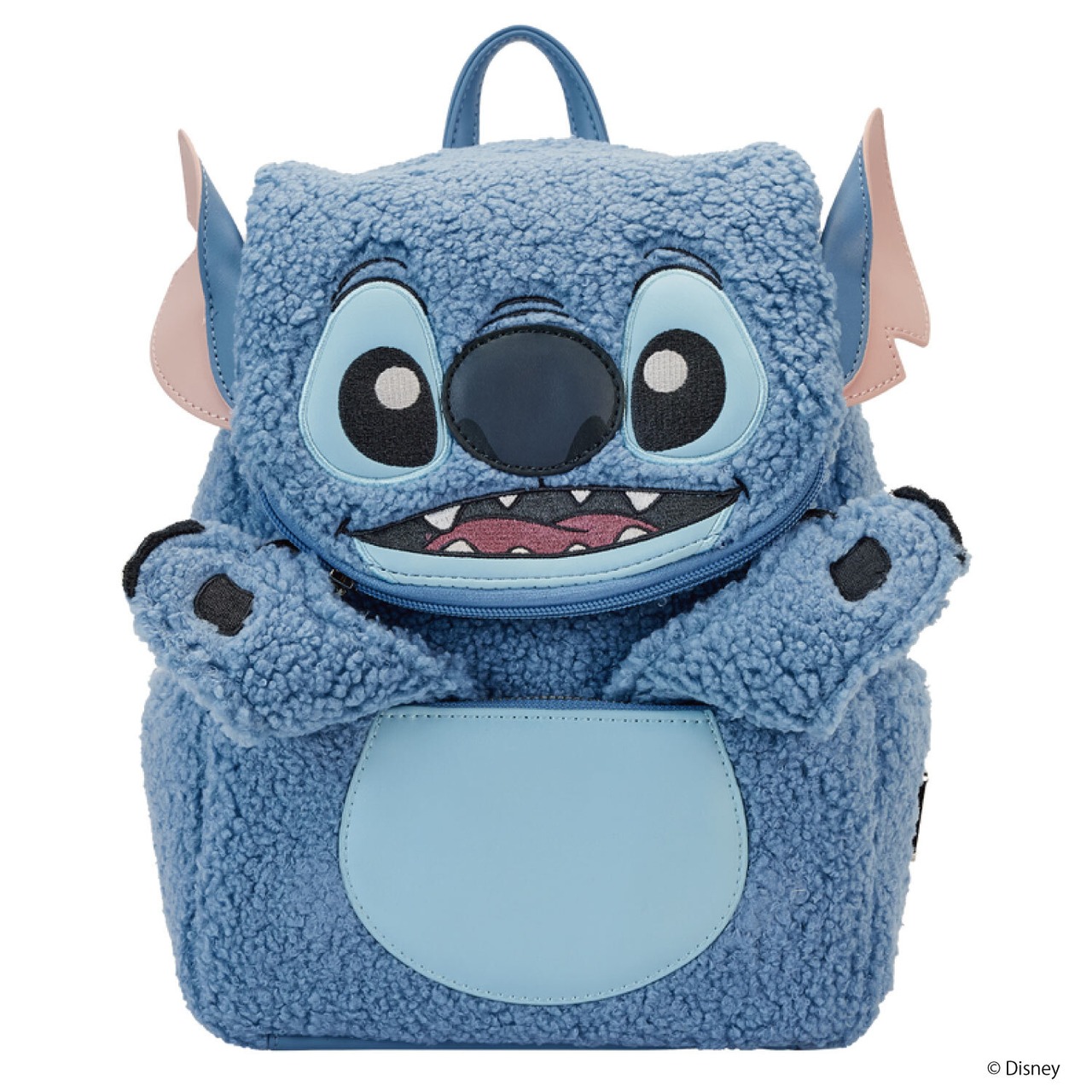 LF DISNEY STITCH PLUSH POCKET MINI BACKPACK_WDBK3401