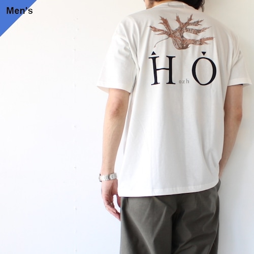 another 20th century　Back Printed Tee / alubus quercus III SS-T　（Off white）