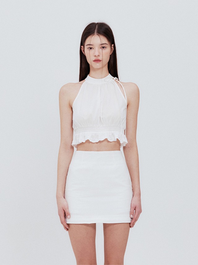 [NOT YOUR ROSE] Clara top (Ivory)