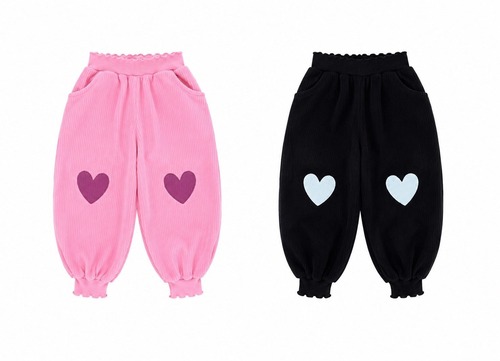 LAGO［取寄］rib love jogger pants 26autumn