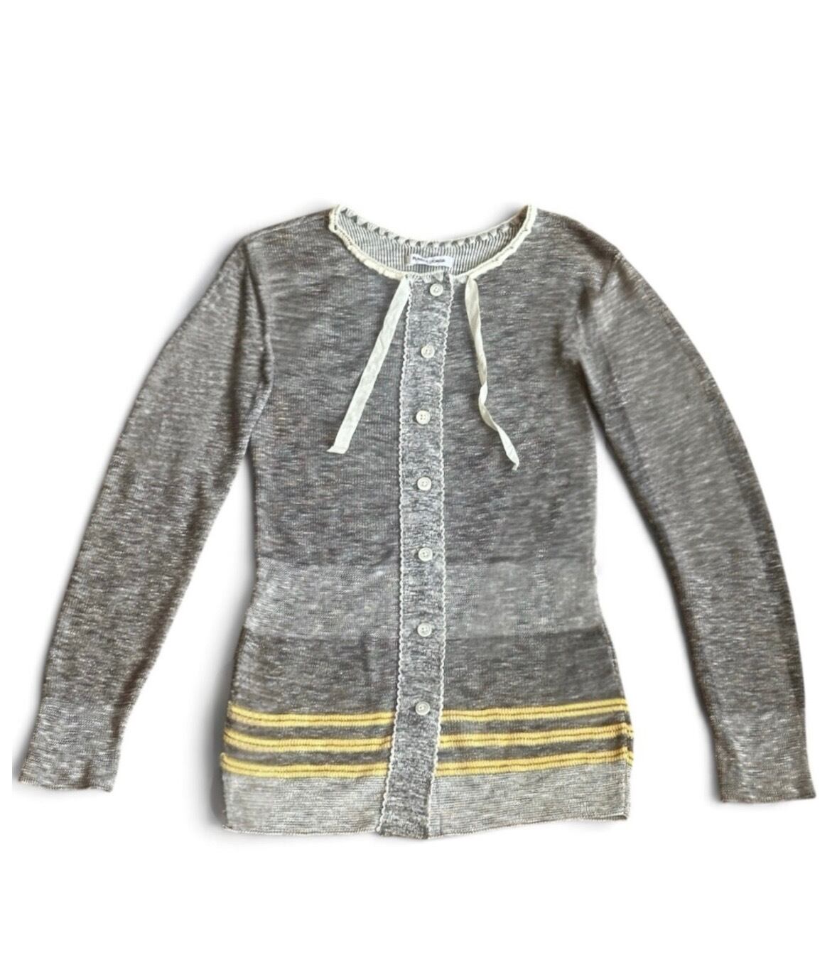 FUMIKA_UCHIDA  [SLUB KNIT CARDIGAN]