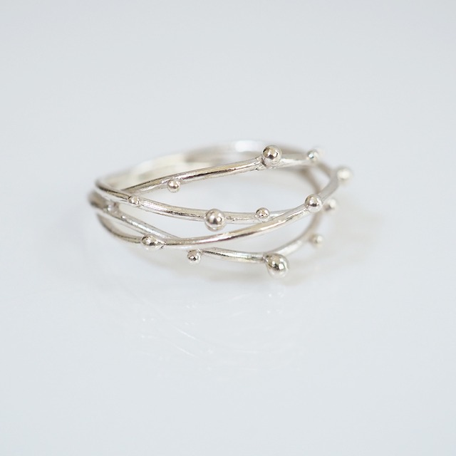 雫リング(silver)