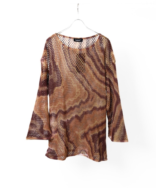 Lamrof / LM-26FW-CT01 AMI ART PULLOVER (CAMEL BROWN)