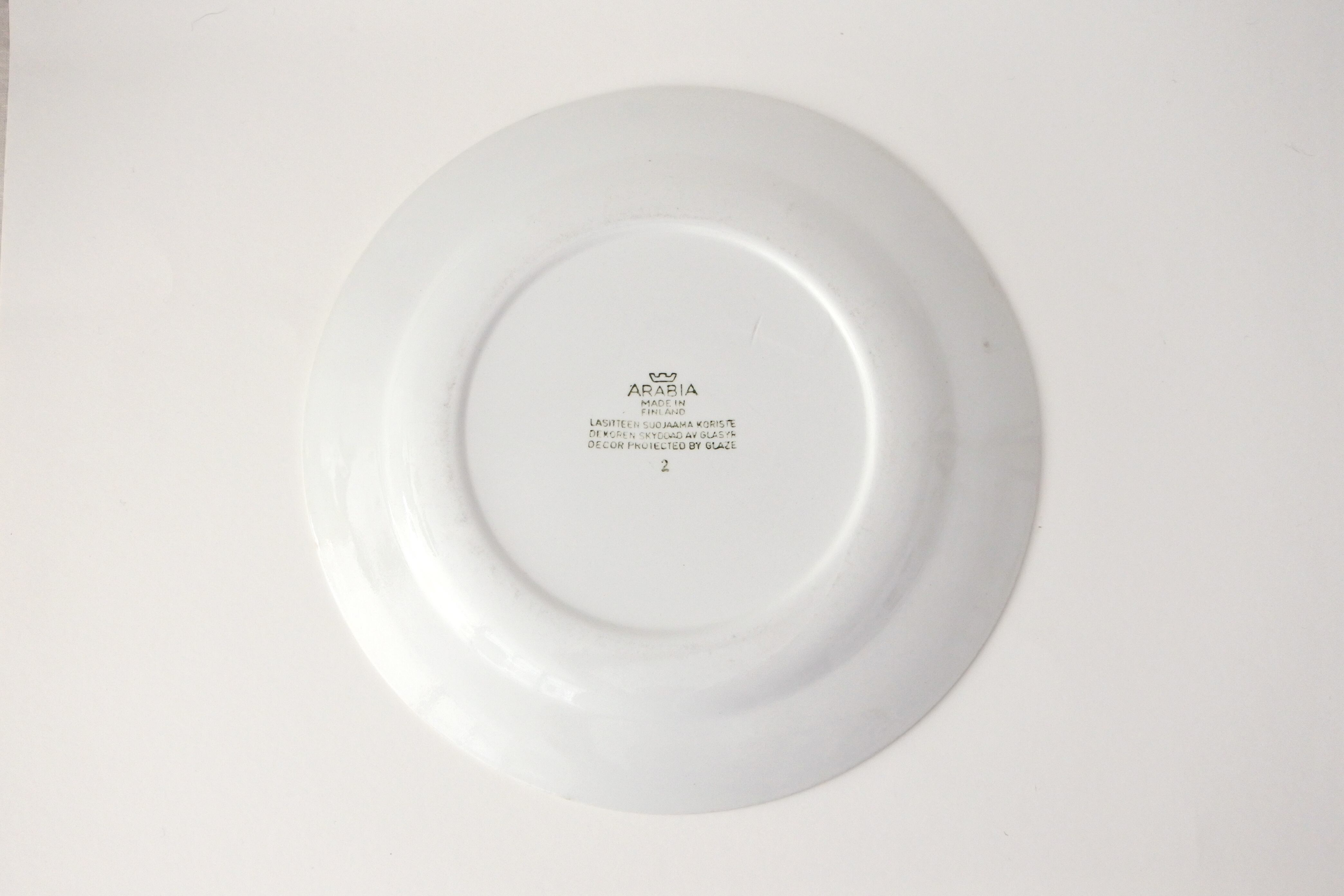 vintage ARABIA ATRIA plate 24.5cm / ヴィンテージ アラビア アトリア