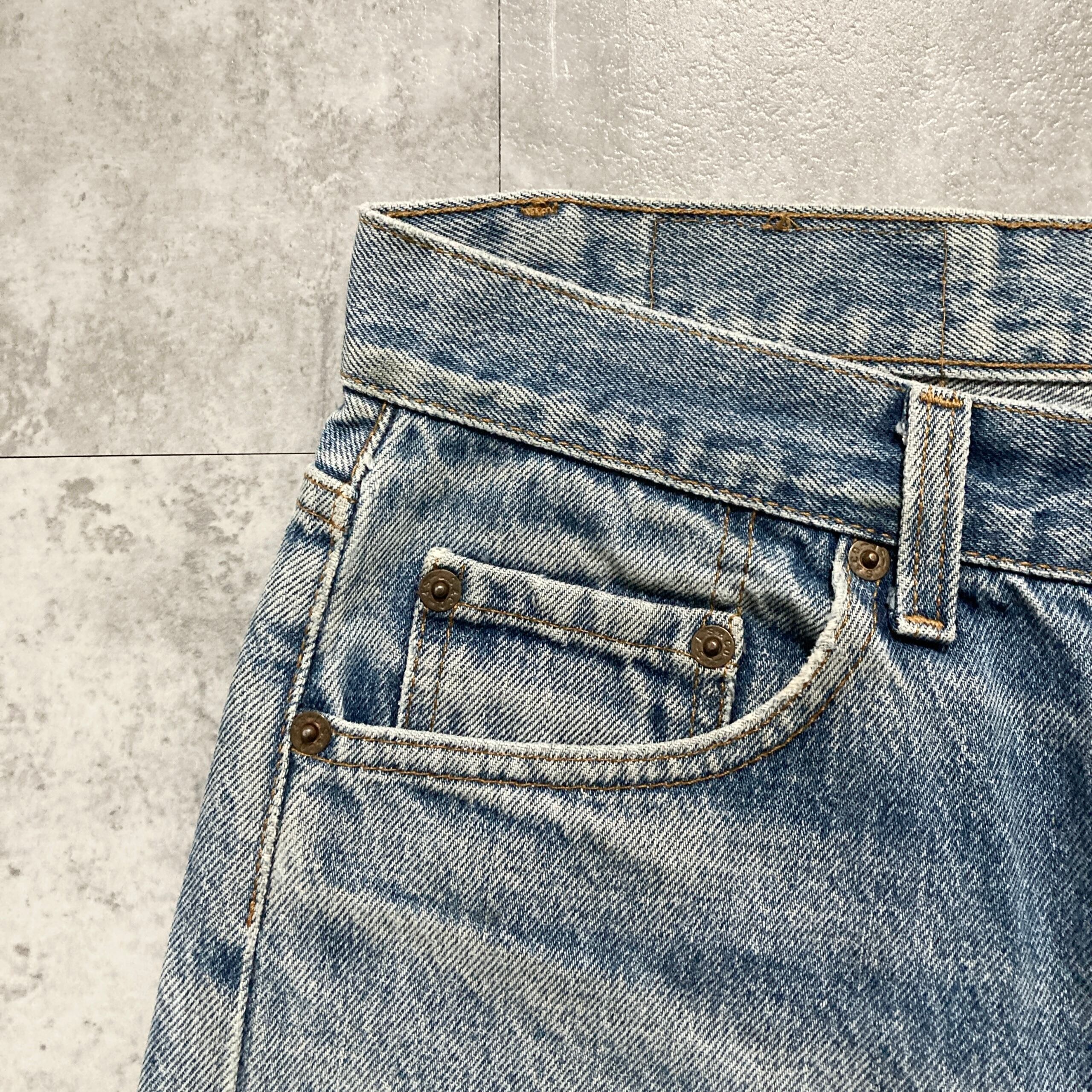 【良品】LEVI'S 501 米国製 裏522 エルパソ工場 W34 x L33 W31 L33】80's US.Levis 501xx リーバイス エルパソ工場(522) 裏ボタン