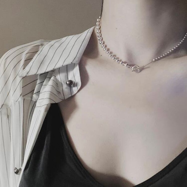 ◇再入荷◇ ボールチェーン マンテル ネックレス silver925 ◇再入荷◇ ボールチェーン マンテル ネックレス silver925