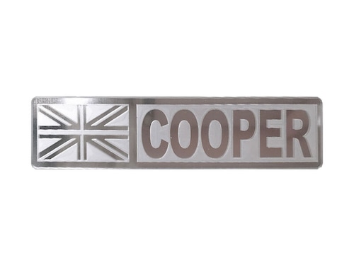 MINI ユニオンプラス クーパー シルバークリア― / Lサイズ / COOPER エンブレム