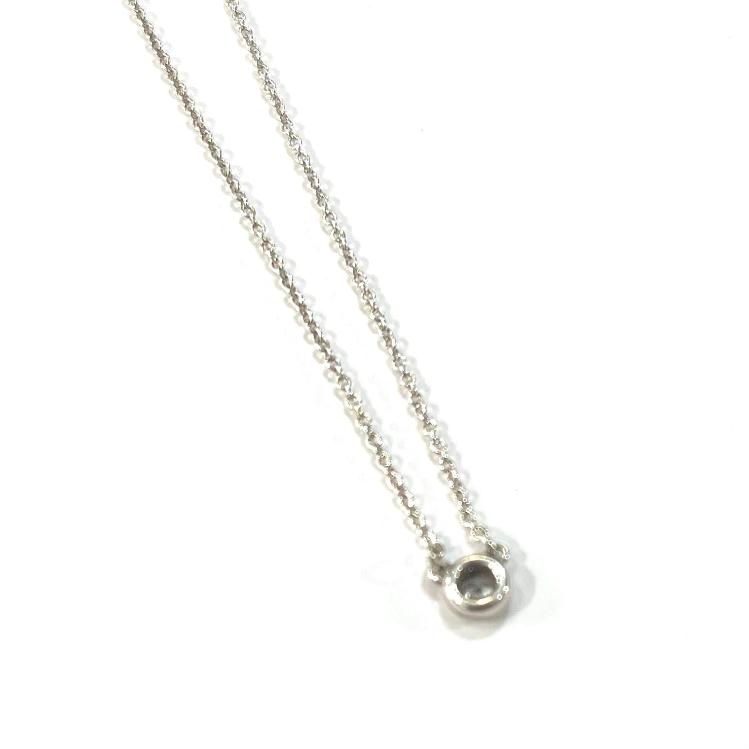 TIFFANY&CO.】2461 0.05ctダイヤモンド バイザヤード／シルバー925一粒