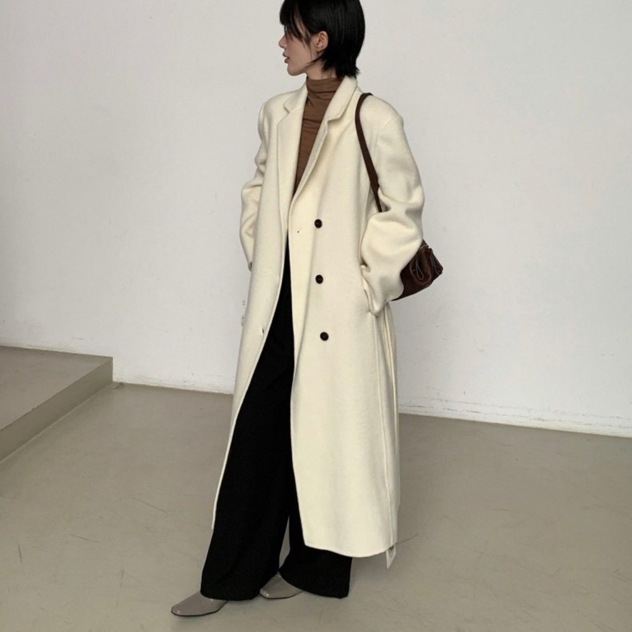 long oversized coat  T4241