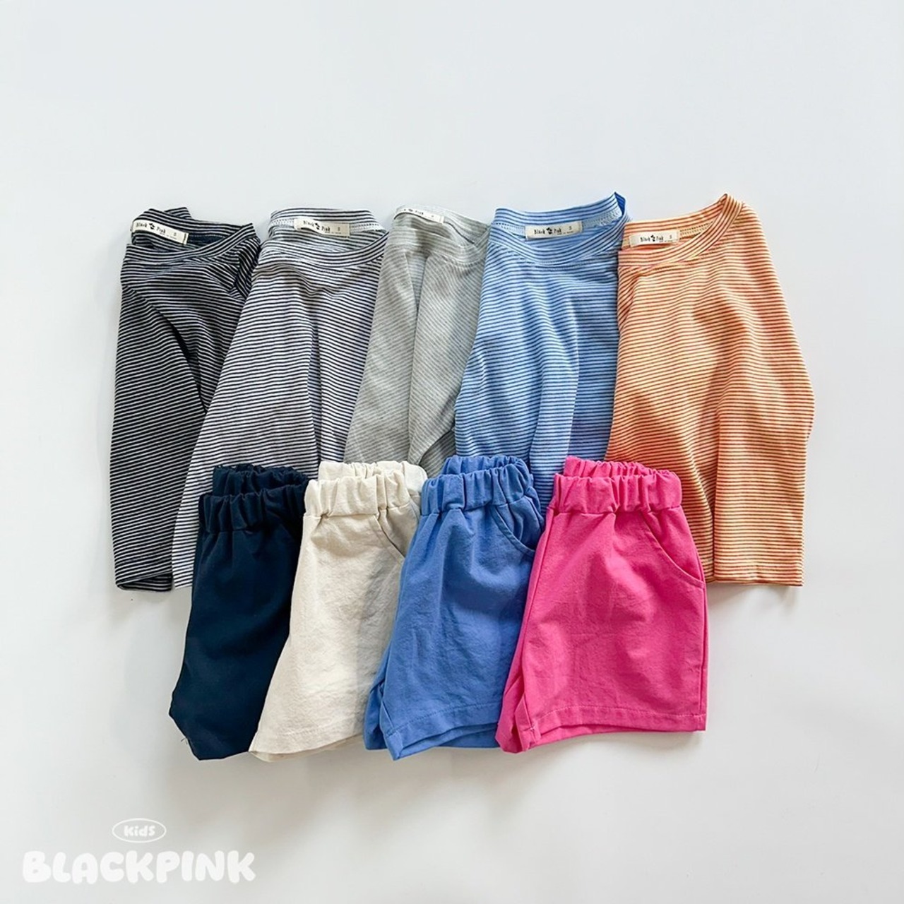 [BLACKPINK] Summer Style Short Sleeve T-shirt / [블랙핑크] 썸머ST반팔티