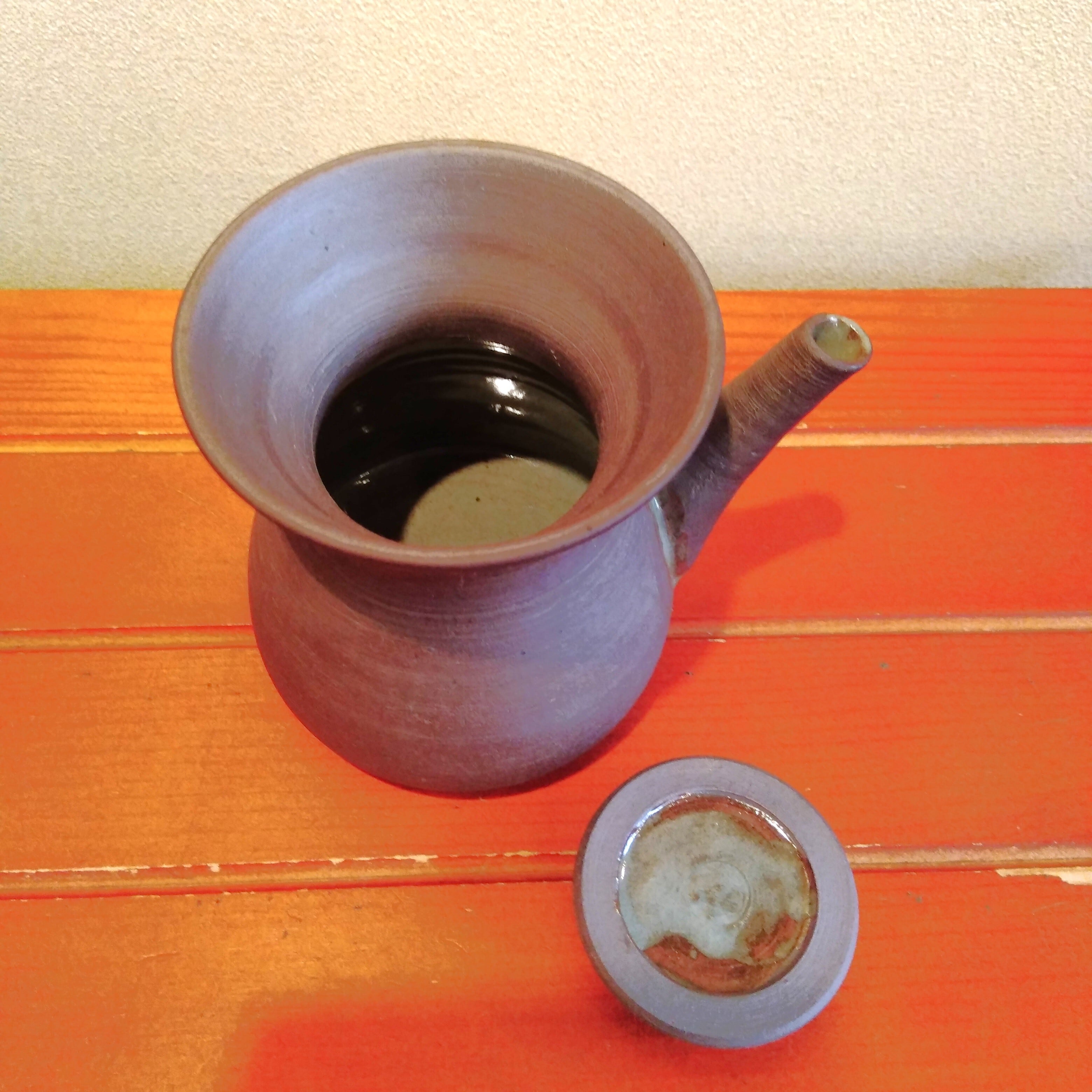 清水焼 茶色の徳利・土瓶蒸し・急須 | やきものと趣味の店むらた