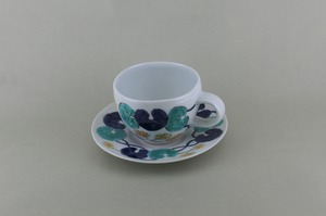 つわぶき　コーヒー碗皿
