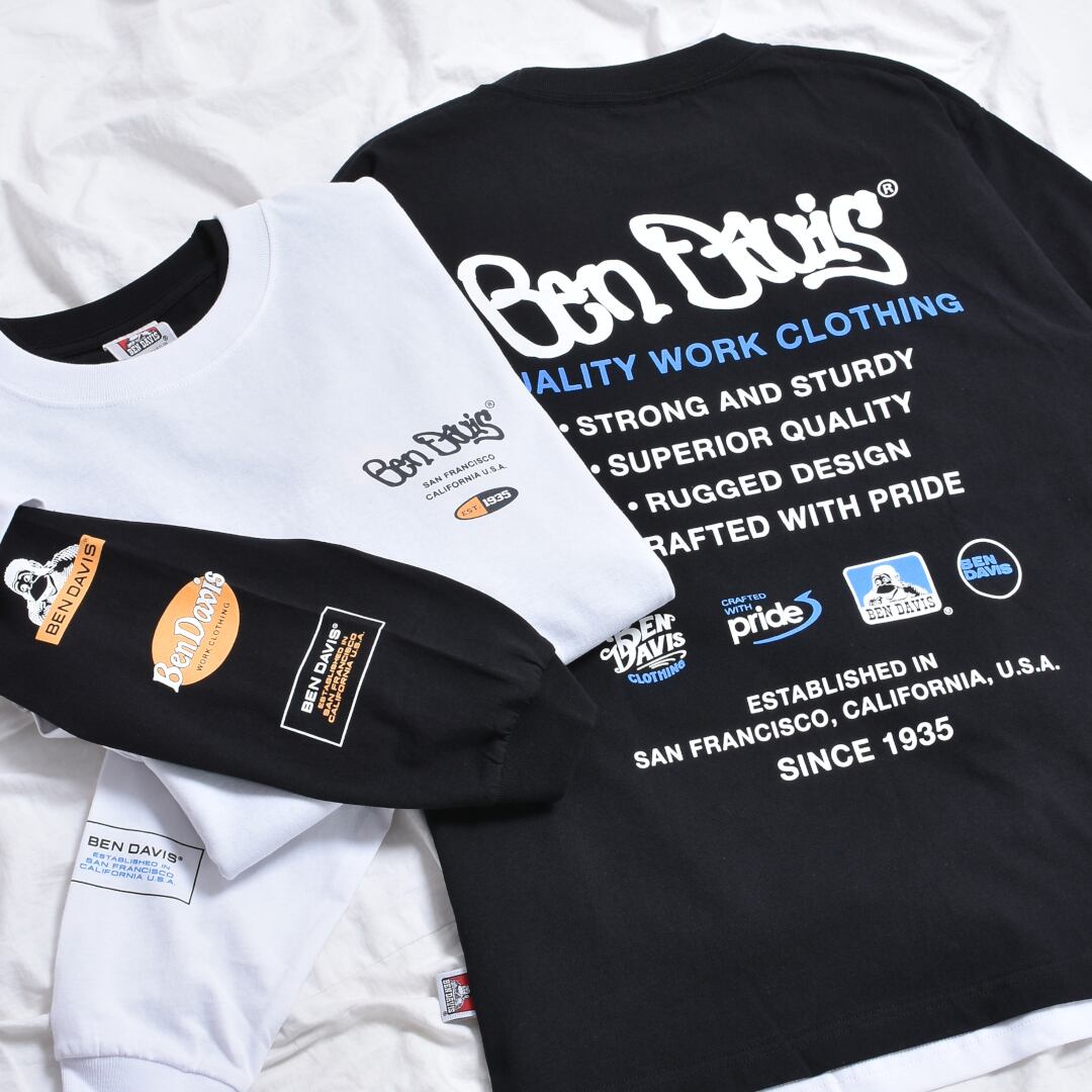 【BEN DAVIS】2点セット★レイヤードTシャツ