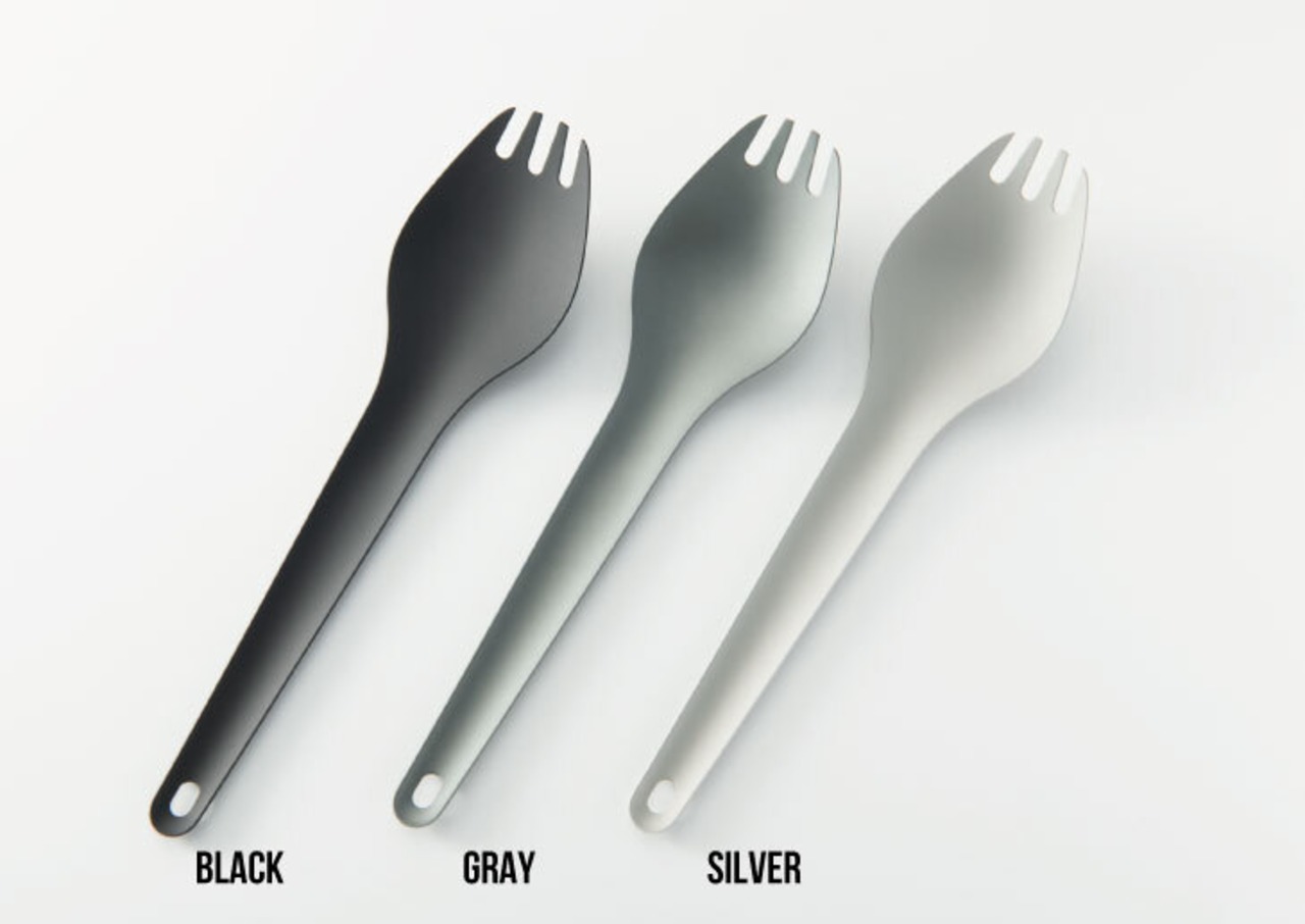 HOVERLIGHT SPORK　7ｇ　本体・ケースセット　本体：ブラック・ケース：ホワイト