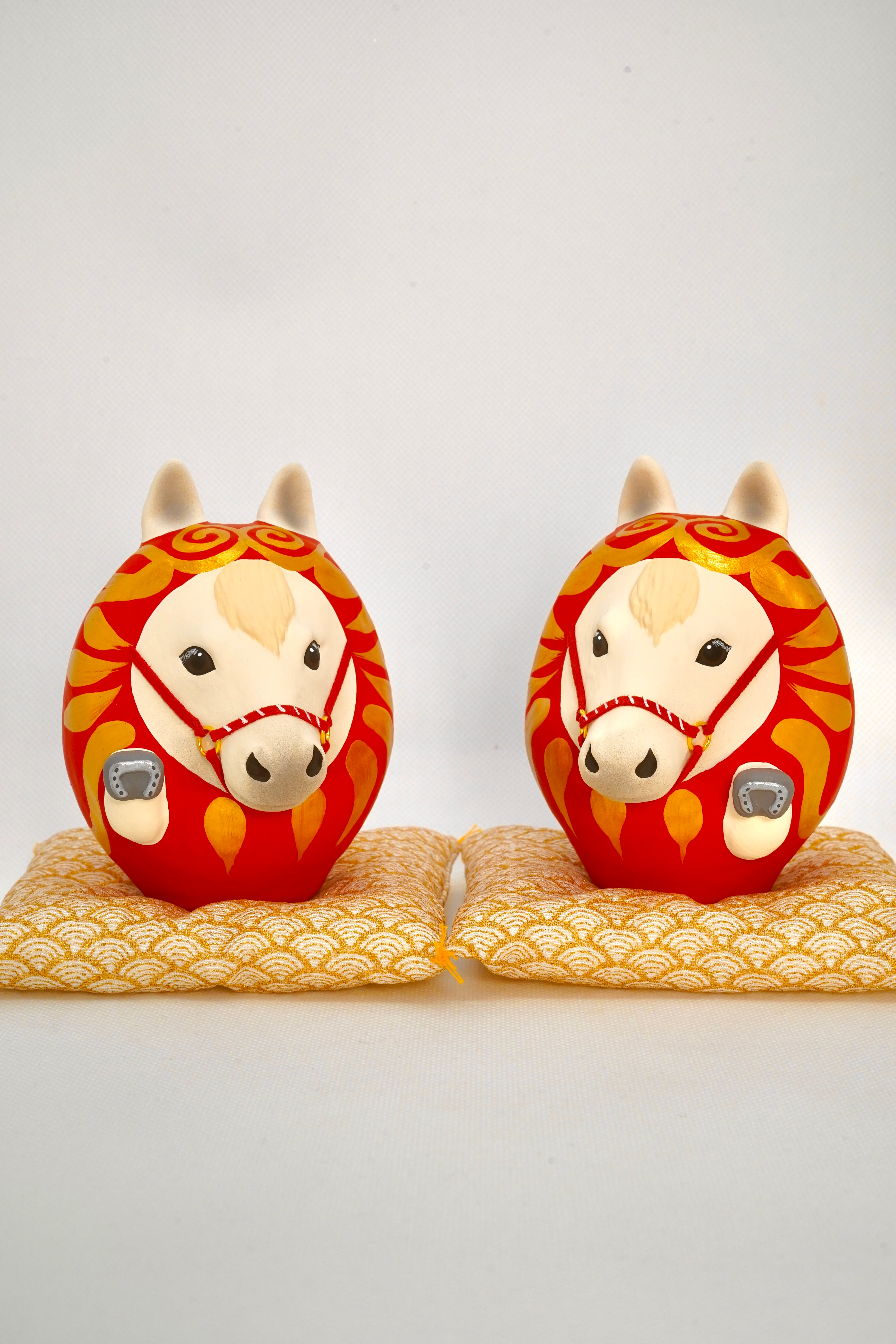 干支だるま【午】左手 | だるま屋 るもん