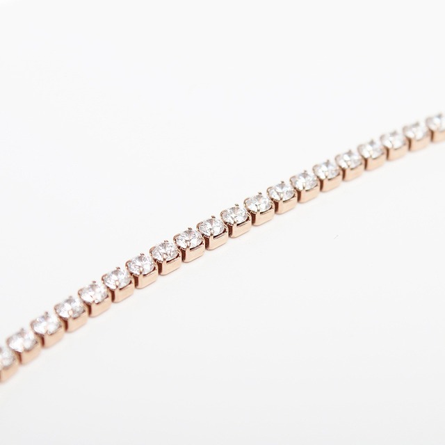 ダニエルウェリントン DANIEL WELLINGTON ネックレス DW00400390 メンズ レディース クラッシックテニスネックレス CLASSIC TENNIS NECKLACE ローズゴールド