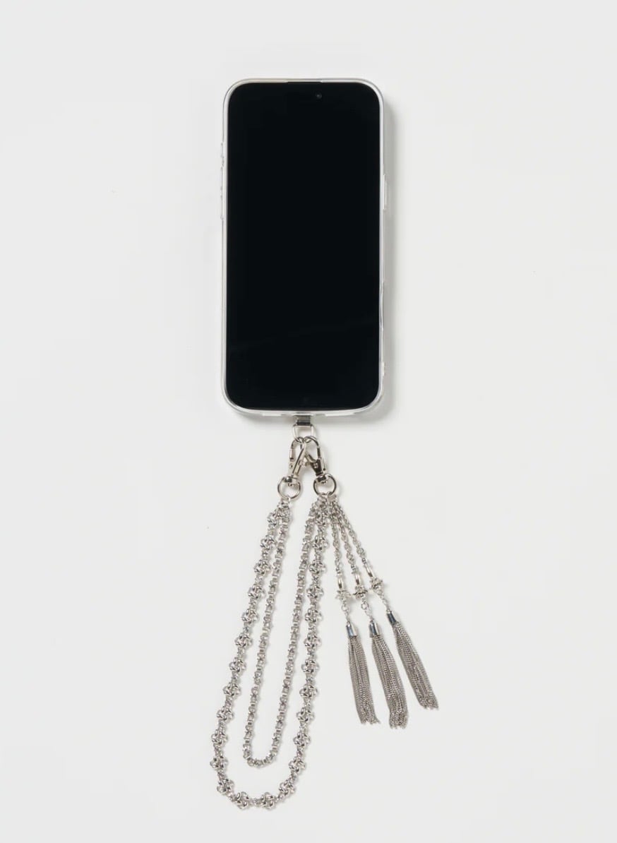 小物 tanakadaisuke 2way phone strap tanakadaisuke bijou chain 2way phone strap | AAR