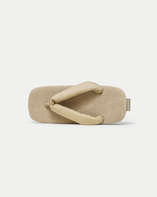 SETTA × SNEAKER “ unda ” / SUEDE PADDED TAUPE