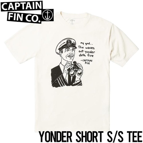 【送料無料】半袖TEE Tシャツ CAPTAIN FIN キャプテンフィン YONDER S/S TEE 21A3512406 日本代理店正規品L