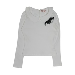 【yiyouggyeoung】 girl's Eye collar T