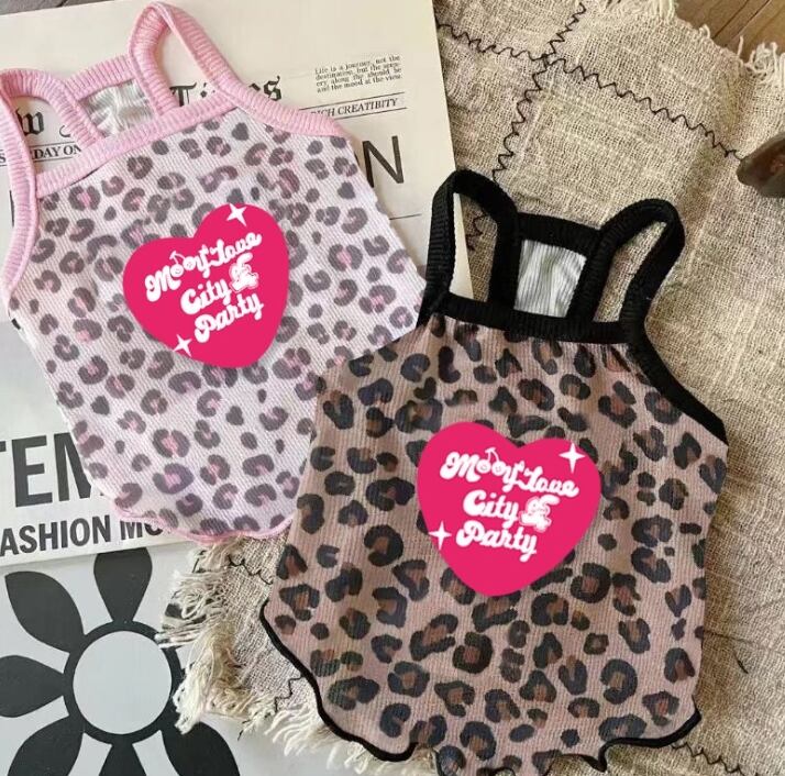 《予約》1103192 ヒョウ柄ハートキャミ