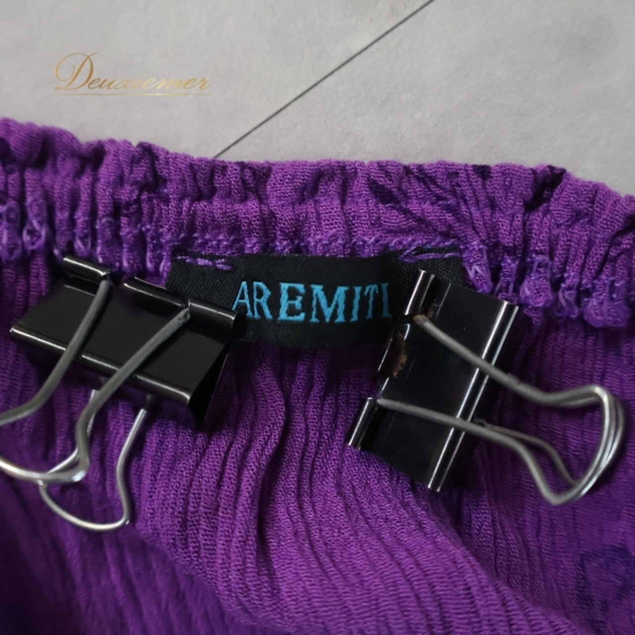 フラダンス 衣装 ワンピース ドレス パープル系 アレミティ ハワイアンプリント AREMITI ハワイアン アロハ フラ ダンス レッスン 練習 花柄 フラワープリント キャミソールドレス 華やか 鮮やか かわいい おしゃれ 上品 大人っぽい フラダンス衣装 パープルドレス アロハスタイル スリット 上品エレガント おしゃれ可愛い フラワープリント ハワイアンリゾート