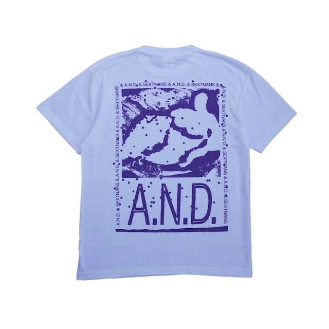 A.N.D.× SEXTANS WNAME SS Tshirts
