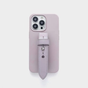 レザーベルトiPhoneケース[PURPLE]／21AWG629