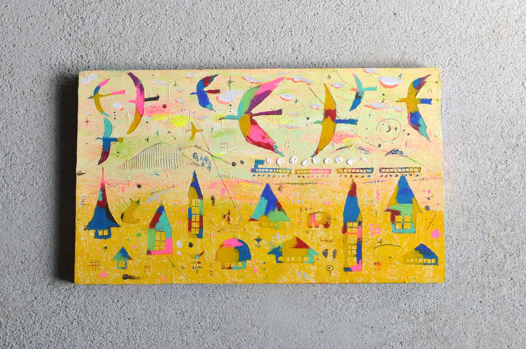 くまのひでのぶ画　絵画 くまのひでのぶ Hidenobu Kumano (@kumachild) • Instagram photos and