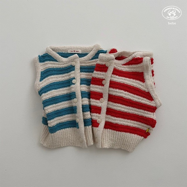 【取寄】gou bebe｜b made vest｜B メイドベスト｜3号｜baby｜26 summer