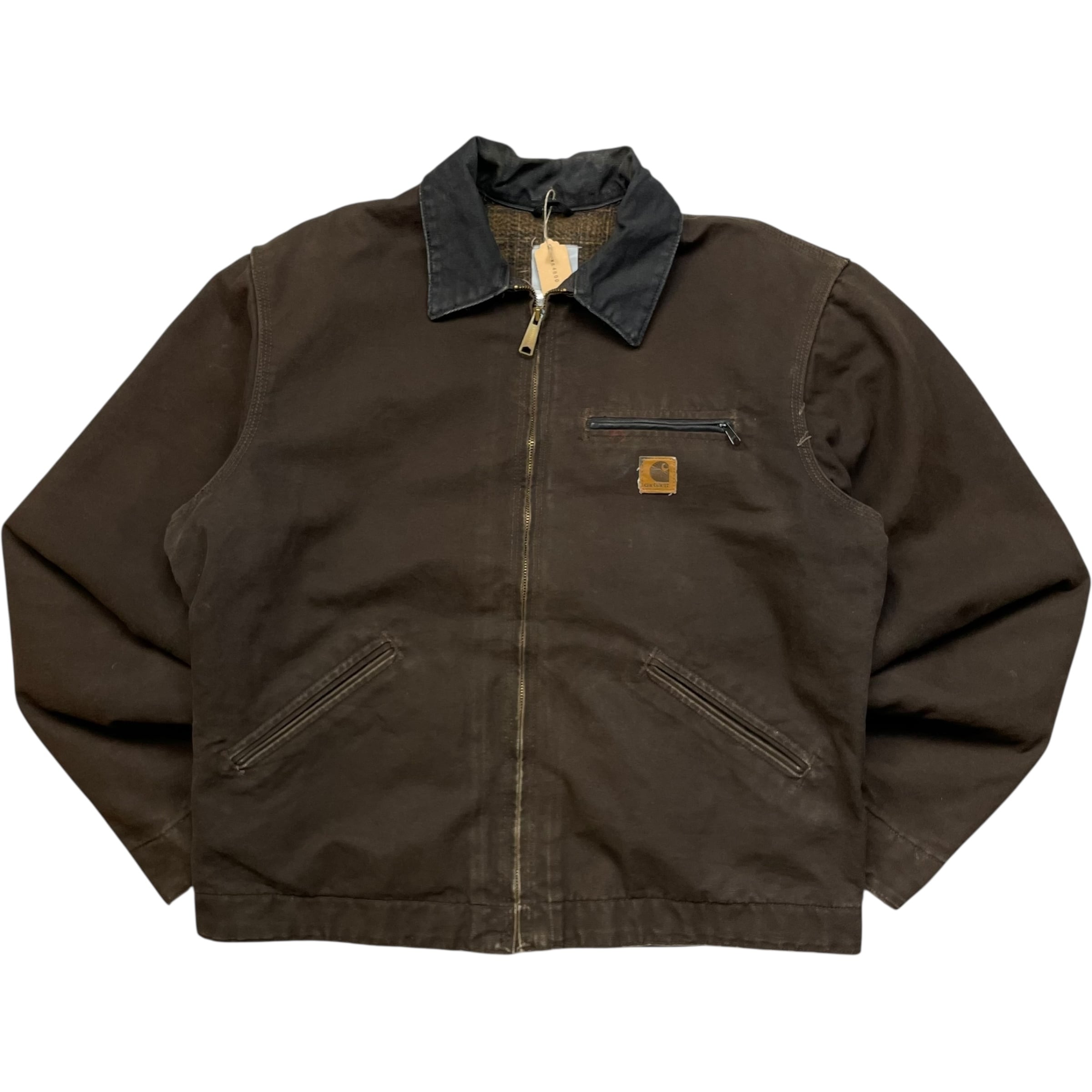 《L TALL》 Carhartt カーハート デトロイトジャケット ワークジャケット ダークブラウン no.8971