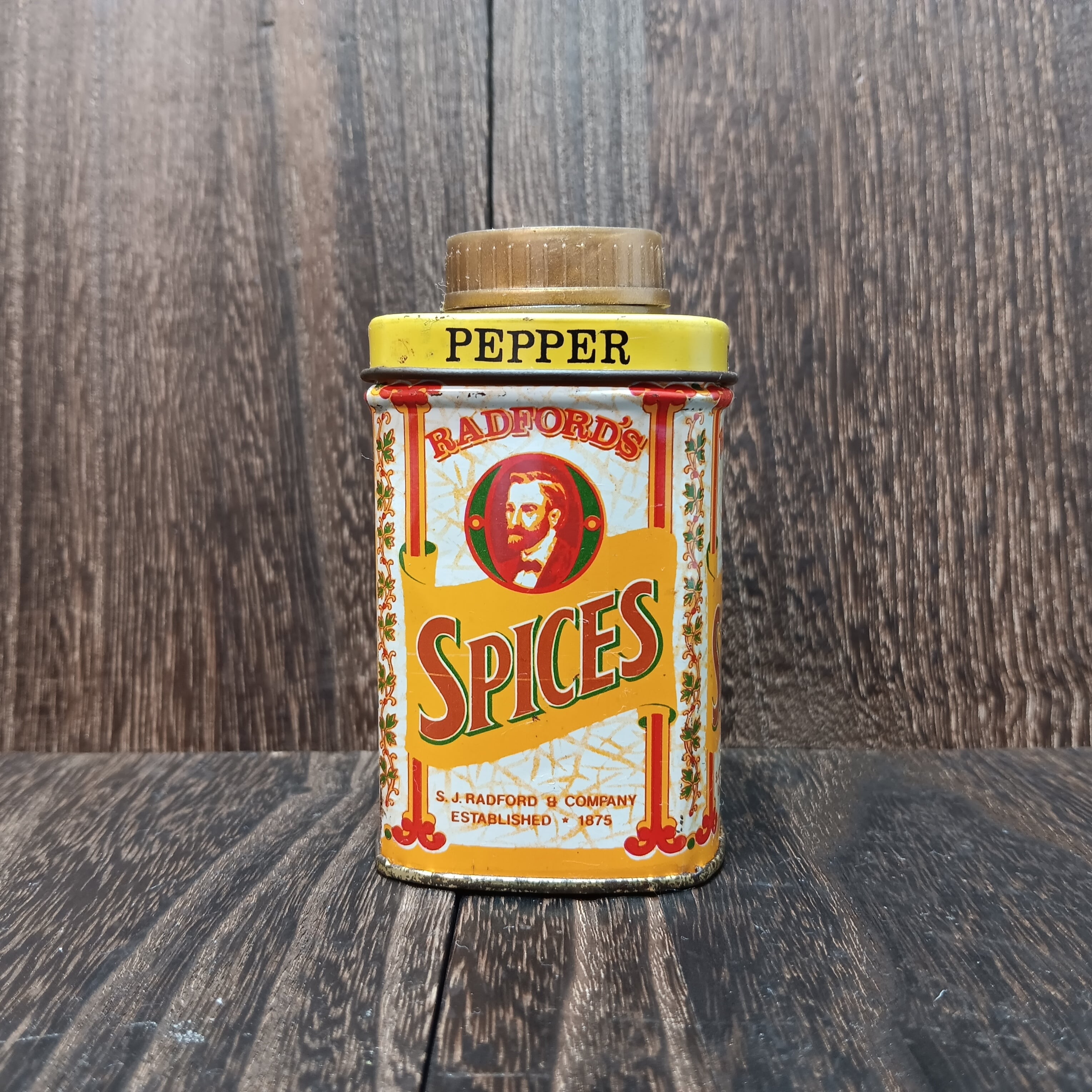 アメリカン雑貨 Redford Spices スパイス缶 ペッパー缶 インテリア