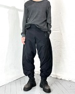 2020SS Sasquatchfabrix. Nylon Zip Flight Pants
