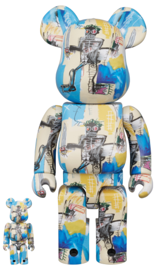 メディコム ベアブリック BE@RBRICK 100% & 400% バスキア 12 未開封 4号店商品