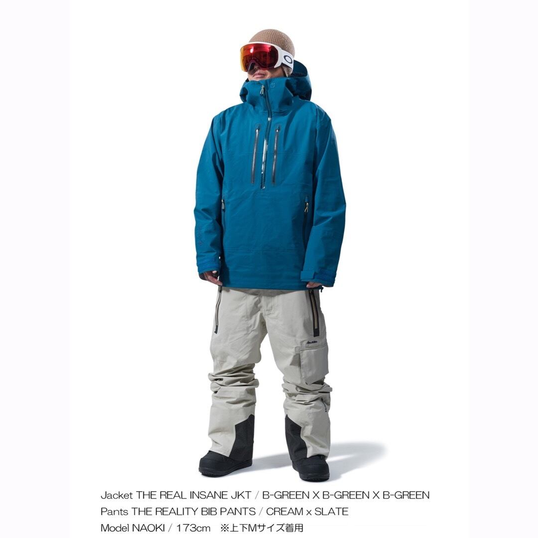 rew REAL INSANE 3L JKT REALITY BIB PANTS