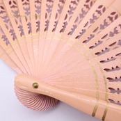 【フラメンコ 小物】ピンク アバニコ 扇子 センス フリル レース ダンス 発表会 レッスン レディース 小道具 透かし 装飾