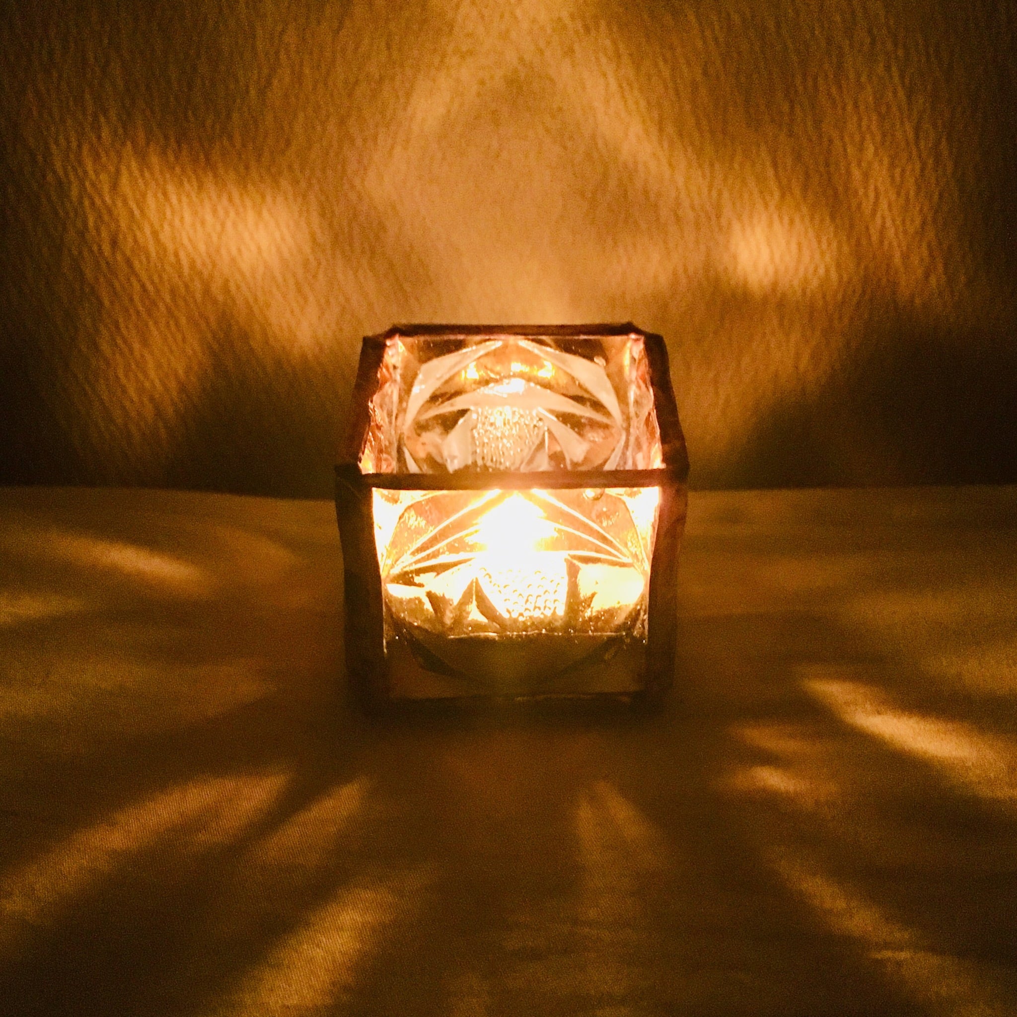 C.ドバイ］ステンドグラス アラビアンナイト アンティーク キャンドル