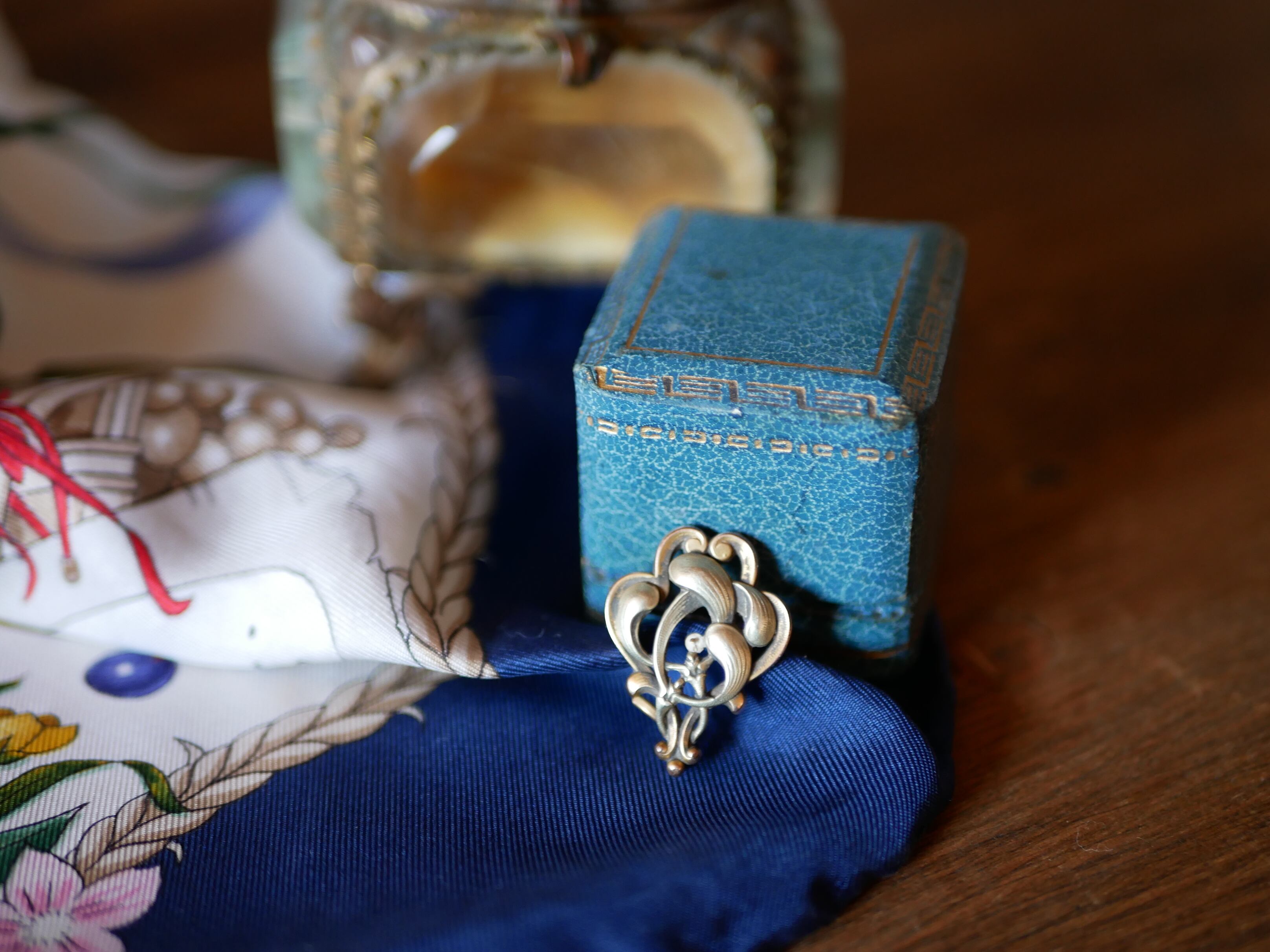 FIX 宿り木 ヤドリギ ブローチ フランスアンティーク | フランス