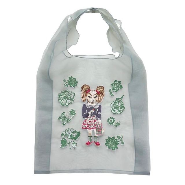 Nathalie Lete  Organdy Bag【S Size】Dog