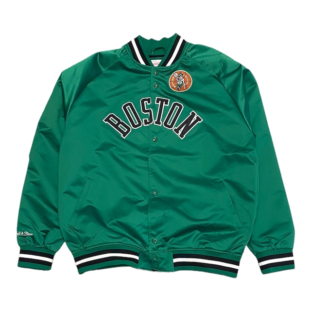 【Mitchell&Ness】LIGHTWEIGHT SATIN JACKET - CELTICS