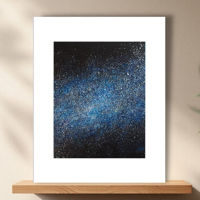 I chose the earth / マットプリント / むらいさき / Mサイズ