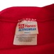 90's Hanes INDIANAHOOSIERS カレッジロゴス ウェット トレーナー L レッド　赤　メンズ　レディース 商品写真8