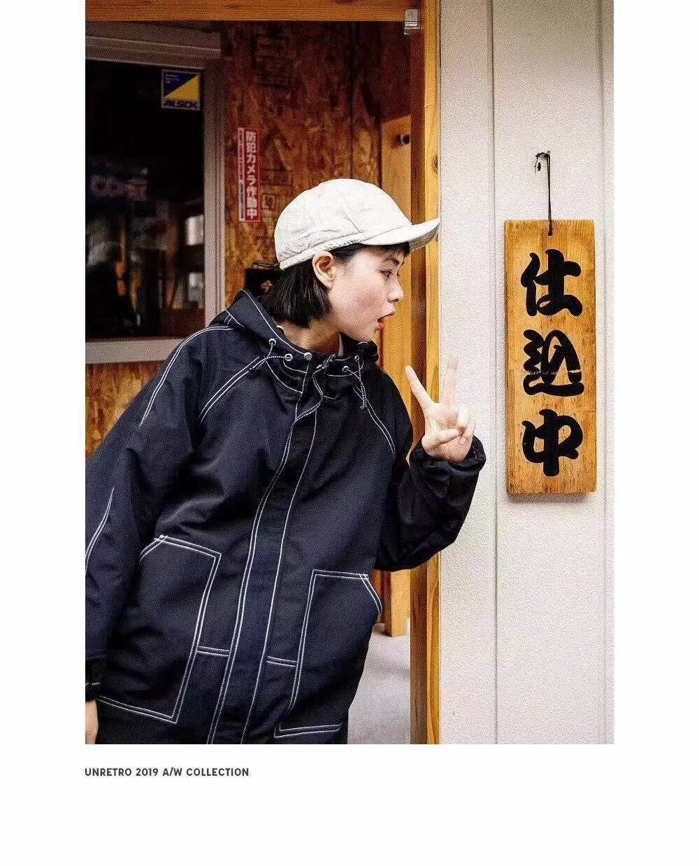 ステッチ入り　マウンテンパーカー　ASF212010-07