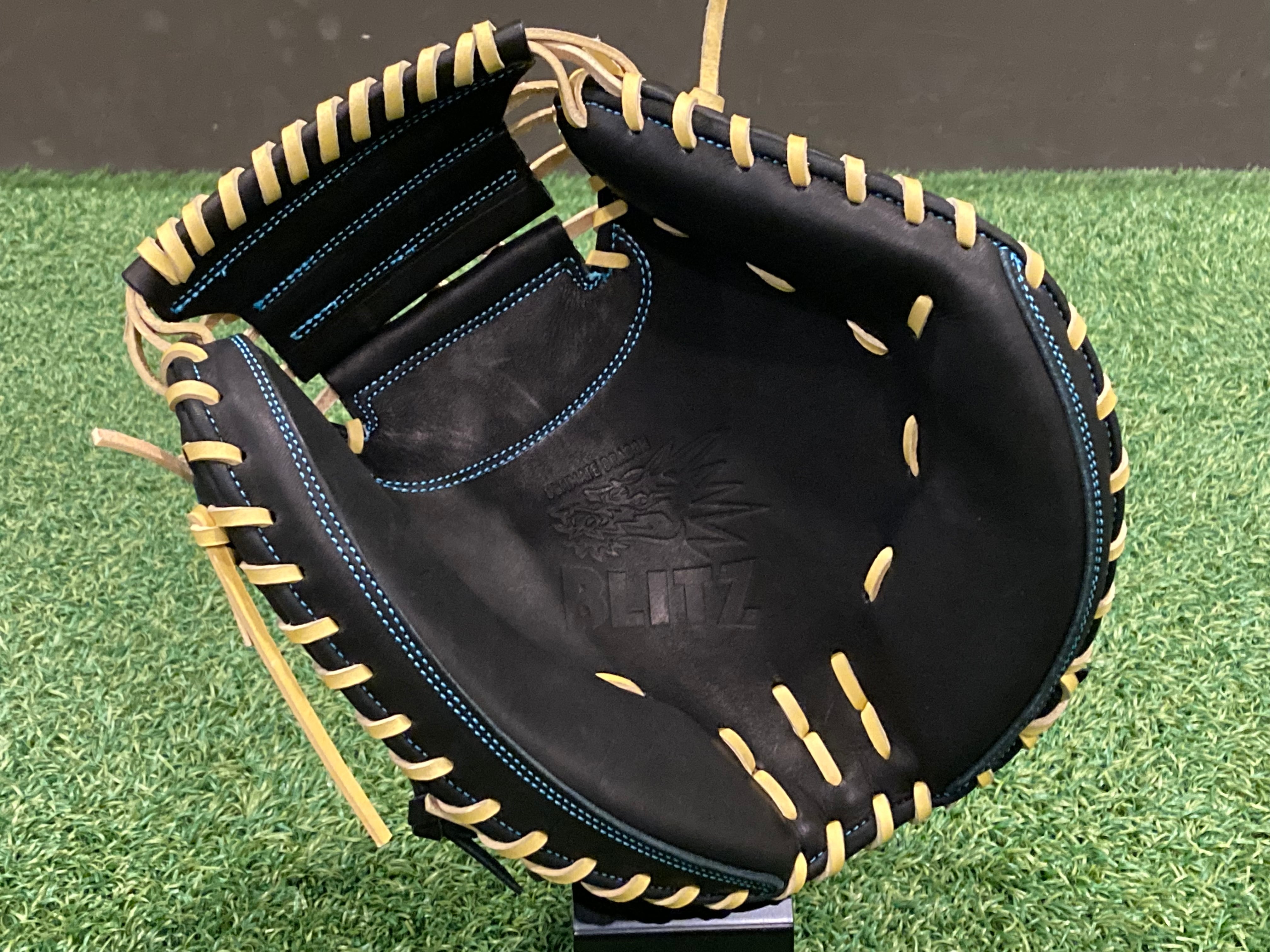 店舗別注【BLITZ】軟式用キャッチャーミット ［軟式用ミットの